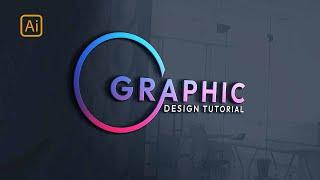 Graphic design tutorial||Adobe Illustrator Tutorials||logo design tutorial||Rasheed RGD