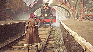 What if You get hit by the TRAIN in Hogwarts Legacy