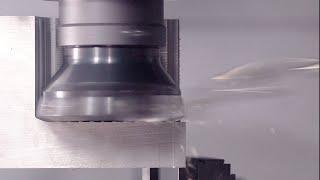 Plunge Milling Steel on NHM 6300 Horizontal CNC Mill | DN Solutions