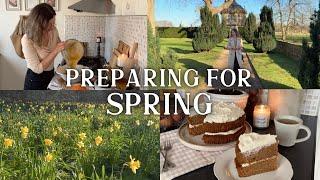 Slow Life in February: Preparing for Spring in the English Countryside | Baking & Gardening Vlog UK