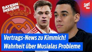 FC Bayern: Wahrheit über Musialas Probleme! Vertrags-News zu Josua Kimmich!  | BAYERN INSIDER