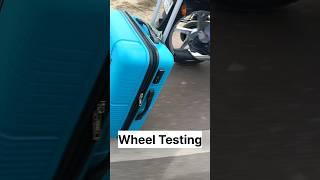 Trolley Bag wheel Testing | which trolley bag is good | Trolley Bag Quality Testing #trollybag