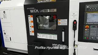 Profika Hyundai WIA LM1800TTSY (Fanuc) - multiprocesní dvourevolverový CNC soustruh na EMO 2019