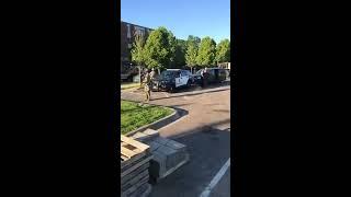 National Guard troops arrive at the 2nd Precinct in Minneapolis