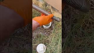 Clearing Clogged Sewer