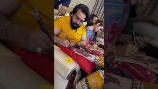 Gujrat mein injection mehndi lgai #hassanmehndiparlour #hennatattoo #mehndi #handmehndi