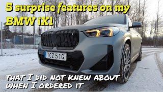 5 surprise features on my BMW iX1