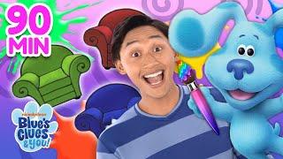 Guess The Missing Color Game! ️ with Blue & Josh! | 90 Minutes | Blue's Clues & You!