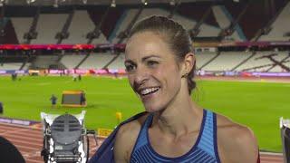 WCH 2017 London - Jennifer Simpson USA 1500 Metres Silver