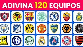 Adivina 120 CLUBES de Fútbol por el Escudo | MEGA Quiz de Escudos