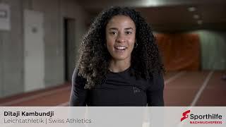 Ditaji Kambundji - Leichtathletik - Stiftung Schweizer Sporthilfe Nachwuchspreis 2021