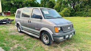 I Won this 1993 Chevy Astro Conversion Van for $375 from IAA! Will it Run and Drive?