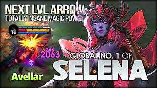 Next Level Arrow! Avellar Global No. 1 of Selena - Mobile Legends: Bang Bang