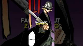 3 Things You DIDN'T Know about ZANPAKUTO? #bleach #bleachanime #anime