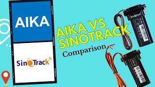 SinoTrack Vs AIKA GPS Tracker Comparison