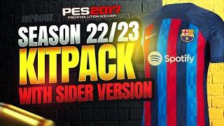 PES 2017 Kitpack AIO 2022-23 | Include KitServer