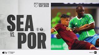 Seattle Sounders vs. Portland Timbers | Full Match Highlights | Decision Day 2024