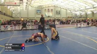 61 Round of 64 - James Rader (Nebraska Golden Eagles WC) vs. Joe Lobeck (Lehigh Valley WC)