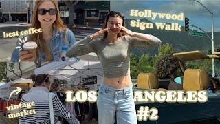 vlog 28: LOS ANGELES #2 - Best Coffee, Vintage Market & Hollywood Sign Walk
