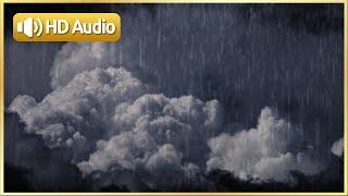 Rain in Clouds. Sounds for Help Sleep, Relax, Study. #10