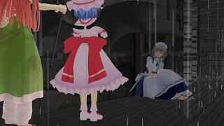 【東方MMD紙芝居】咲夜とレミリアの出会い（別世界）