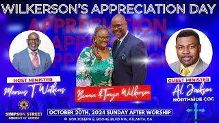 Worship Service - Wilkerson's Appreciation Day