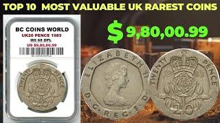 TOP 10 UK RAREST COINS THAT COULD MAKE YOU A MILLIONAIRE! RARE COINS WORTH BIG MONEY