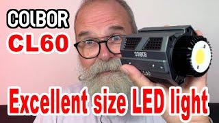 Bi color High CRI 97+ video light COB  LED COLBOR CL60 - IN ENGLISH