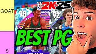 REACTING TO CARLO RANKING THE BEST POINT GUARDS IN NBA 2K25 MyTEAM! (TIER LIST)