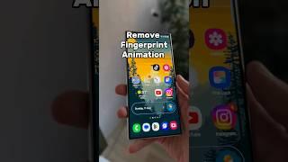 Remove Fingerprint Animation On Samsung