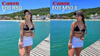 Canon EOS R50 vs Canon EOS M50 Mark II Camera Test