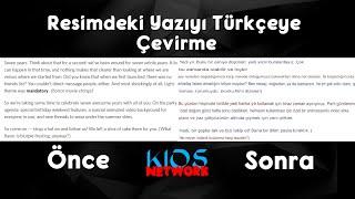 Resimdeki İngilizce Yazıyı Anında Türkçeye Çevirme | Çok Basit |