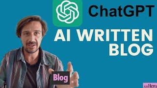 How To Write An SEO Blog Article (W/ ChatGPT)