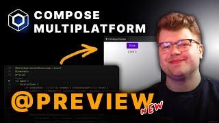First Time Trying The New Compose Multiplatform Composable Preview: Let's Explore It Together!