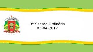 9ª Sessão Ordinária de 2017