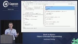 Back to Basics: Object-Oriented Programming in C++ - Andreas Fertig - CppCon 2024