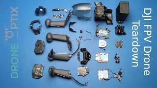 We Completely Take Apart a DJI FPV Drone | Full Teardown / Disassembly