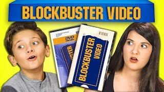 KIDS REACT TO BLOCKBUSTER VIDEO