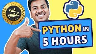 Python Full Course for Beginners  - Learn Python in 2022