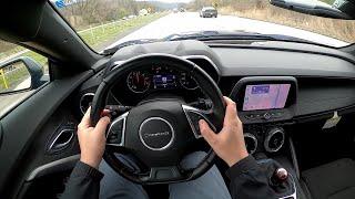 Road Tripping a Chevrolet Camaro LT1 - What’s it Like? - POV Driving Impressions
