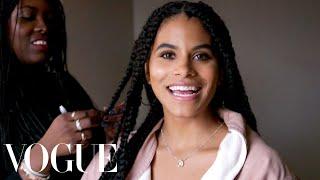 Zazie Beetz Gets Ready for the Joker Premiere | Vogue