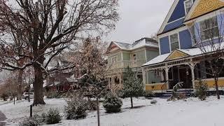 houses in Ogden and Christmas village part 1