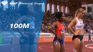 Marie-Joseé Ta Lou 10.89 Wins Women's 100m - IAAF Diamond League Monaco 2018