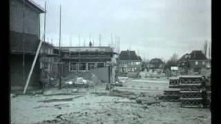 Meppel, nieuwbouw en winter, jaren '50