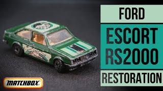 MATCHBOX restoration: 9F Ford Escort RS2000