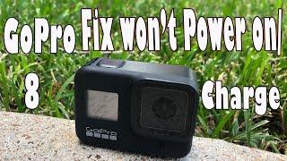 How to Fix GoPro 8 Black That won’t turn on or charge? This is how to fix it! 99% works!!!