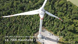 Windpark Sulzthal - saubere Energie für unsere Zukunft