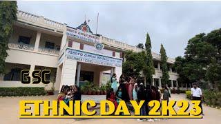 ನಮ್ಮ ಕಾಲೇಜು Ethnic Day 2k23 || Government Science College Hassan |College Fest |