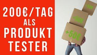 Geld verdienen als Produkttester. Schritt für Schritt Anleitung