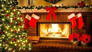 Christmas Ambience Music Fireplace  Relaxing Christmas Music For Stress Relief  Christmas Music